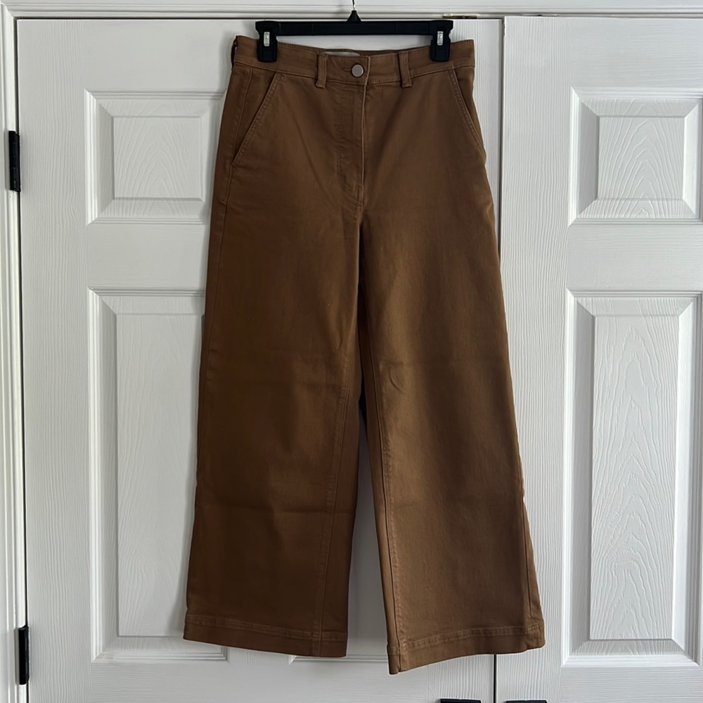 Everlane Wide Leg Cropped Pant